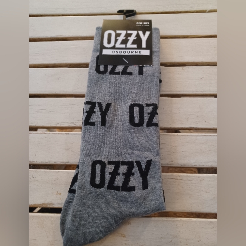 OZZY OSBOURNE  NWT CREW SOCKS